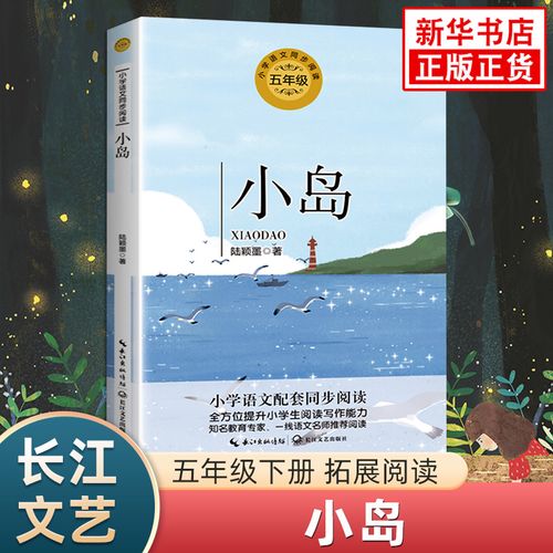 小岛 陆颖墨著小学语文五年级拓展阅读 长江文艺出版社儿童文学名著