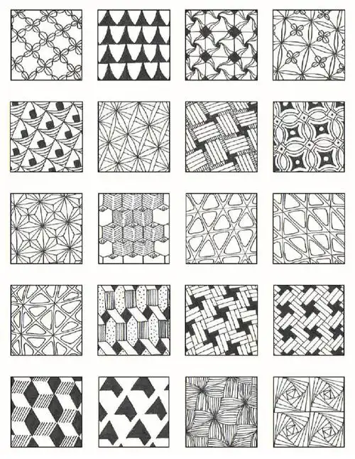 点线面素材 #素材  #创意美术  #素材分享  #黑白装饰画 #点线面素材
