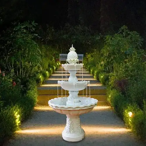 庭院流水喷泉摆件欧式户外小型落地水景花园摆件