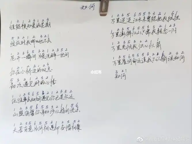 如何卡林巴琴谱