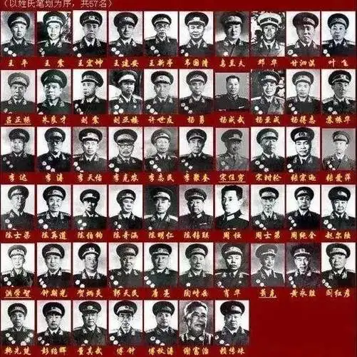 十位元帅,十位大将,57位上将是哪个省人?全国十大将军县