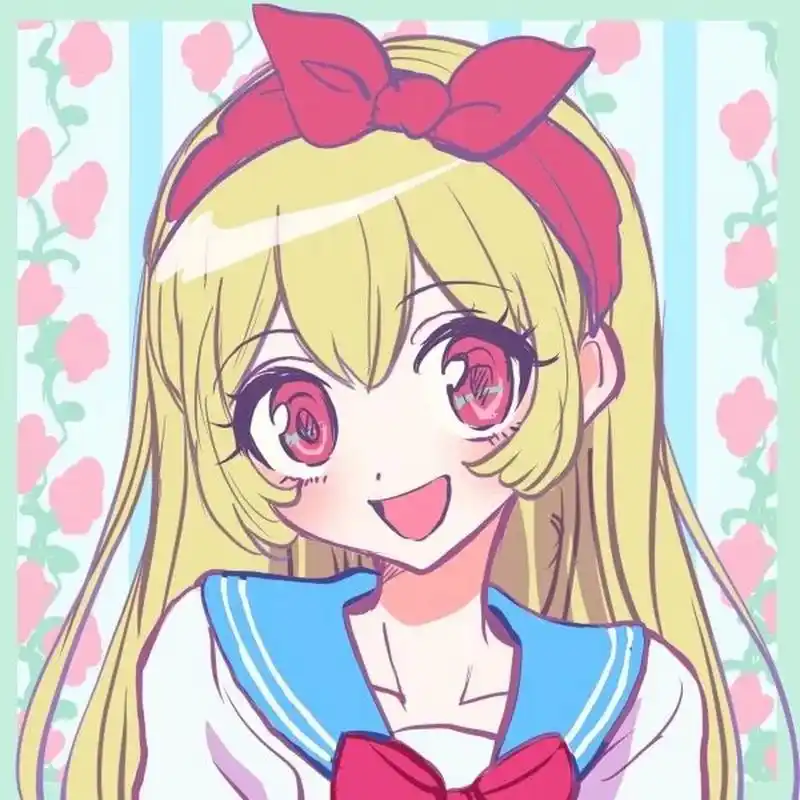 偶像活动姐妹头像 啊!