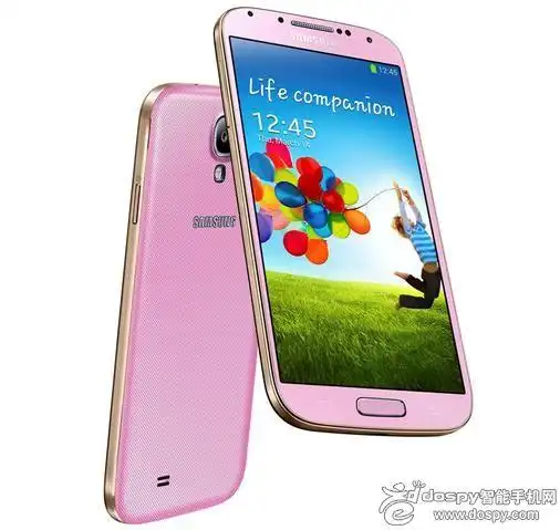 粉色三星galaxys4预定开始明年1月英国开售