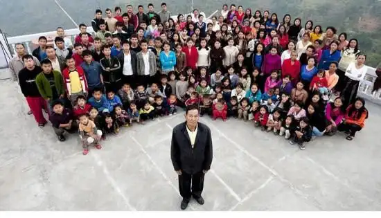 现实版一夫多妻 男子娶妻39次全家160人(图)