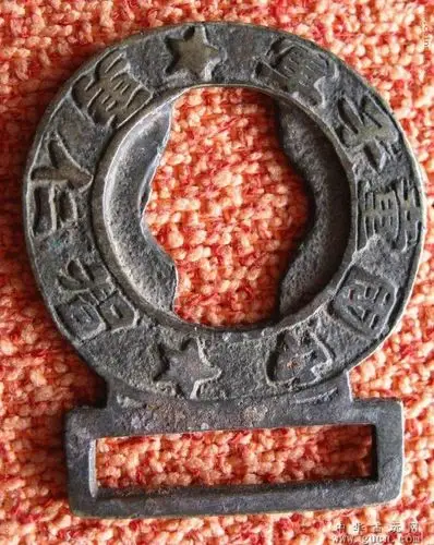 民国童子军标志一对