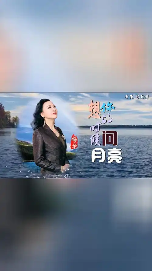 想你的时候问月亮-梅朵