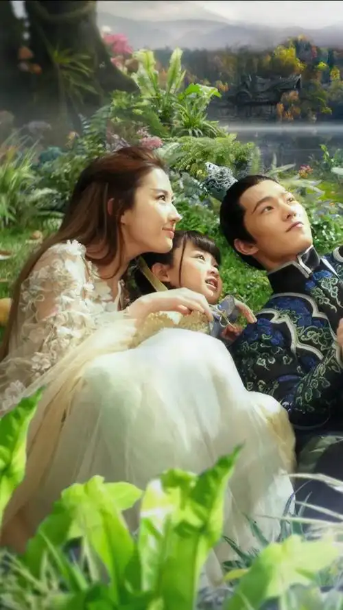 杨洋&刘亦菲 白浅夜华 颜值杠杠的一家子 三生三世十里桃花