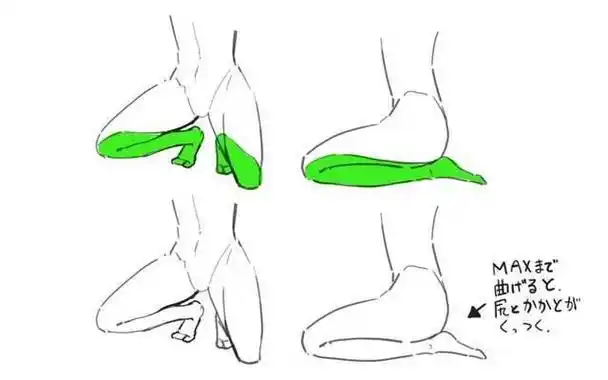 腿很难画吗动漫人物腿的画法一步步教你画大长腿