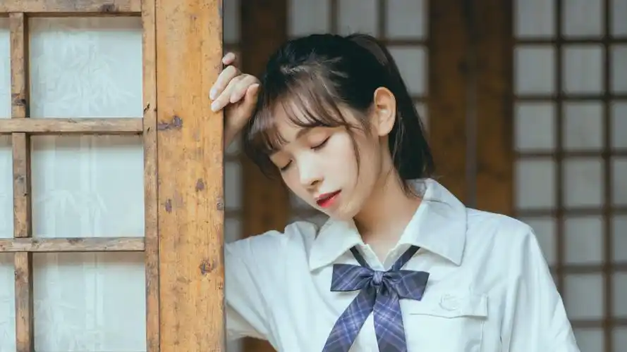 乖巧少女jk水手服甜美纯情写真