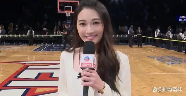 新晋nba女神记者,颜值高身材好,球迷:这笑容太甜了