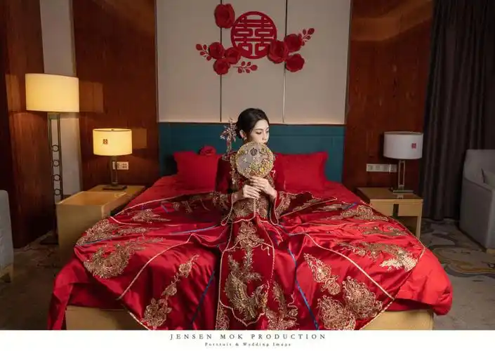 中式秀禾婚礼接亲