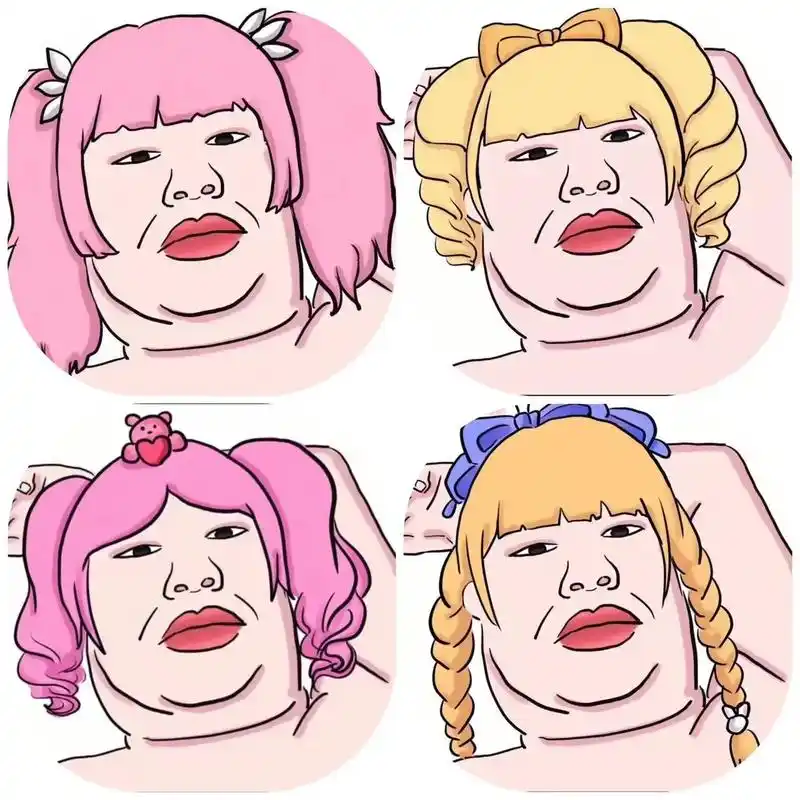 搞笑女头像 快@你的闺蜜来换头像一起打王者吧#搞怪头像 # - 抖音