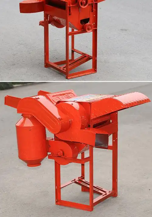 高粱多功能油菜籽脱粒机家用水稻黄豆小麦打谷机小型打稻机 40新型多