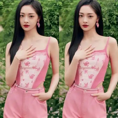 考眼力找不同小姐姐周洁琼真的好看