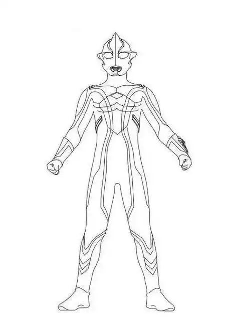 奥特曼简笔画大全 2022最火的奥特曼简笔画大全大图