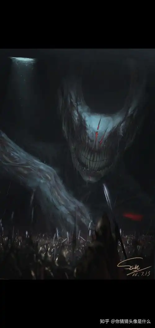 有没有什么特别帅的克苏鲁图片? - 知乎