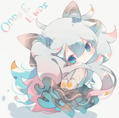 两组超级卡哇伊的q版初音未来