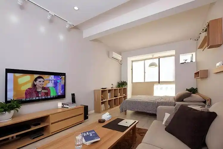 50平一室公寓装修小户型这样装很实用