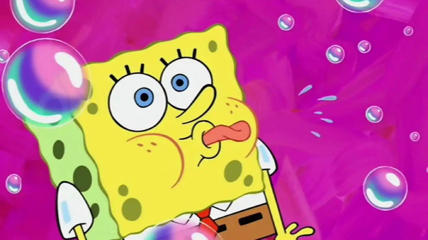 海绵宝宝可爱卡通图片桌面壁纸