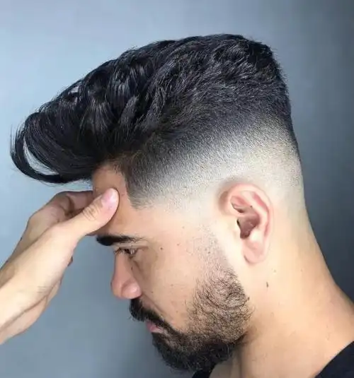 美式飞机头短发 酷炫时尚显身高_时尚男发 - 美发站