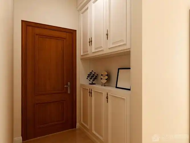 小户型简约风进门玄关展示柜图片 - 装修效果图 - 家装网