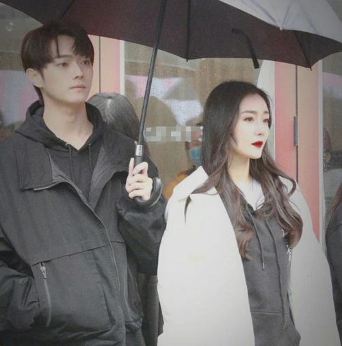 爱的二八定律路透杨幂与许凯同框出镜俊男美女好养眼