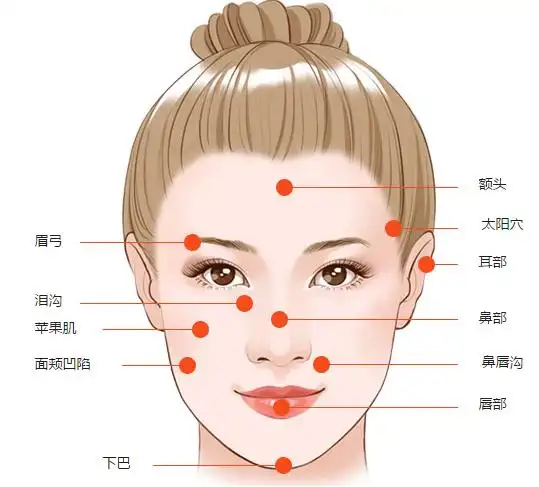 沈阳丽都自体脂肪填充面部部位