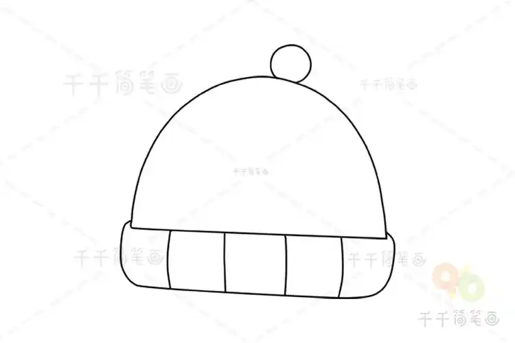 帽子的简笔画