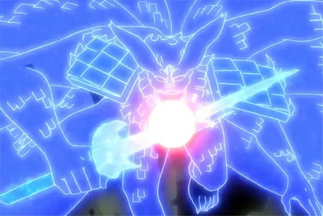 宇智波斑曾经把须佐能乎穿在了九尾的身上,并打出了蕴含须佐之力的