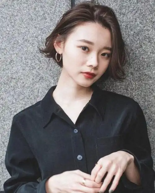 夏天必备发型清新文艺复古短发