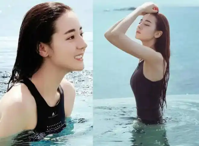 关晓彤,同穿泳装差距大,终于理解鹿晗的选择|迪丽热巴|娱乐圈_网易