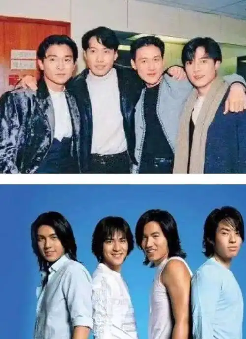 为什么"四大天王"30年前的造型依旧潮,20年前的f4土得掉渣