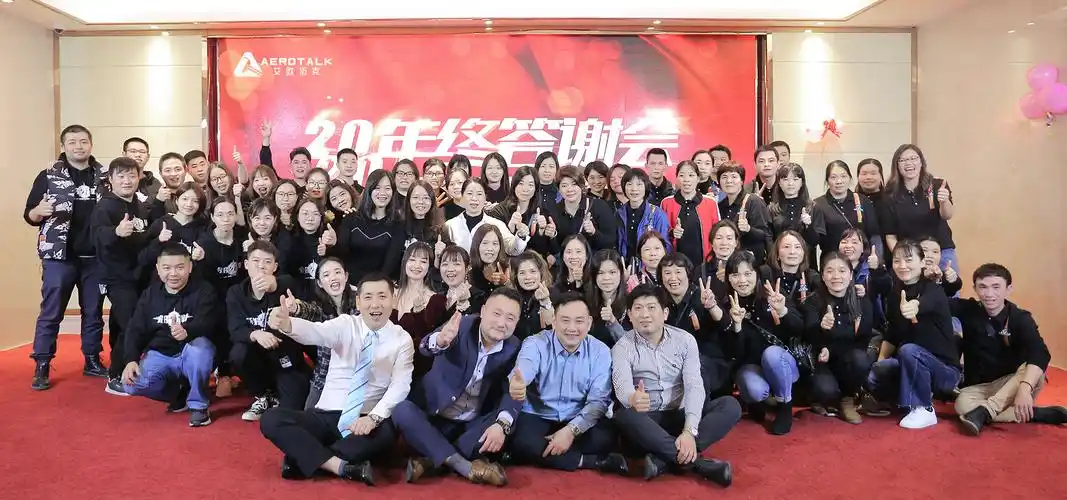 2020年艾欧拓克公司年会合照