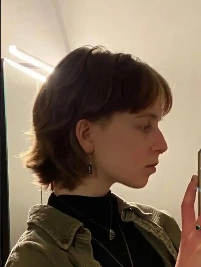 复古风短发#今日发型 #美式复古 #卷发 - 抖音