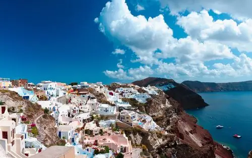 爱琴海风景高清桌面壁纸