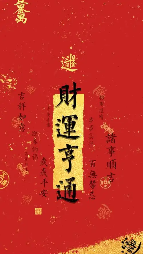 壁纸 | 祝财运亨通,收好!#财神壁纸##迎财神