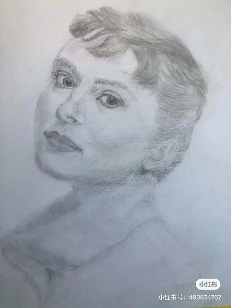 抖音好物年货节 #素描头像 #肖像画 #素描人物 #素描  - 抖音