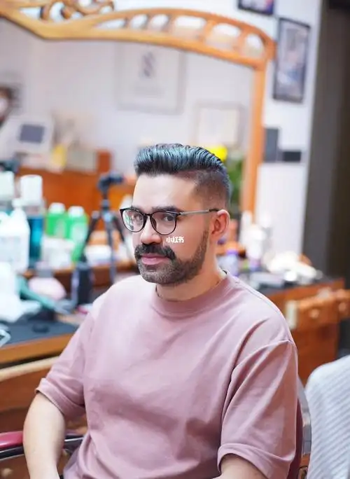 经典油头复古背头