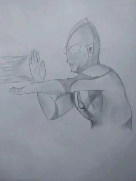 奥特曼初代手绘