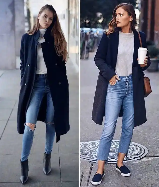 今年秋冬流行的藏蓝色和这些颜色搭才更年轻