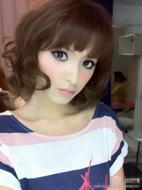 十年前的张予曦混血感十足甜美可爱风的她更美完全没有整容