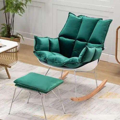 寻木匠摇椅家用躺椅摇摇椅大人成人沙发阳台休闲北欧懒人客厅午睡躺椅