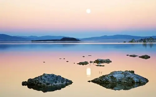 蓝色经典最美风光意境素材_风景壁纸