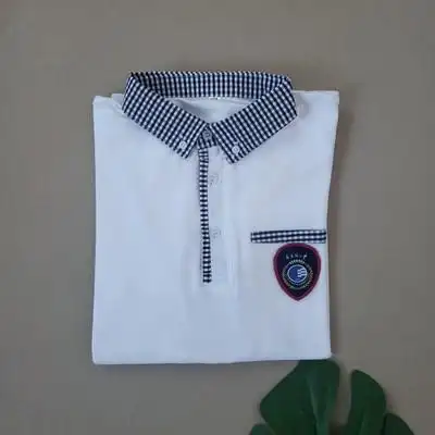 校区石家庄二中总部润德学生男款夏季校服运动t恤