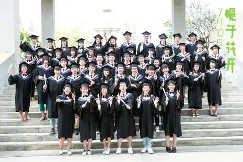 柴格,王佑硕等一众高颜值"小鲜肉"集体拍摄毕业照,所有人身着学士服