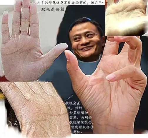 世界富豪的手相长啥样
