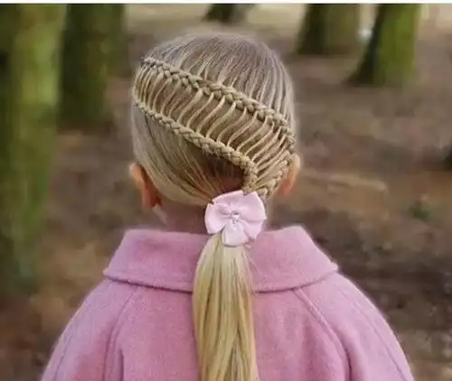 好看的儿童编发设计 小学生必备的儿童辫子发型