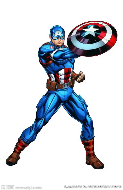 美国队长设计图__动漫人物_动漫动画_设计图库_昵图网nipic.com