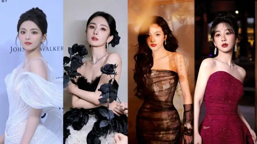 gq红毯合集杨幂美得像偷心犯杨紫气场好绝金晨齐刘海抢镜