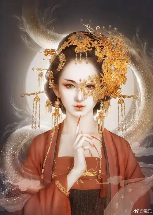 黎不画通过花瓣chrome扩展采集于2020-01-31 11:25:10半面妆古风黎不